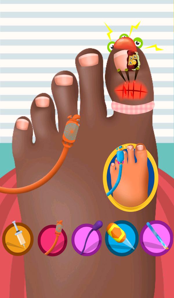 Operate and Foot Doctor Games