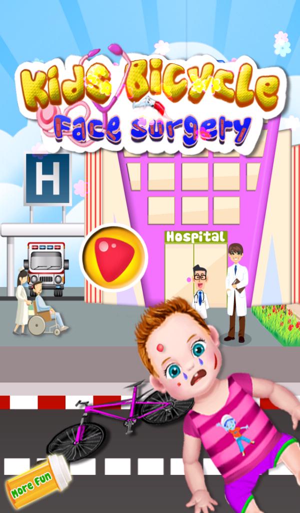 Kids Bicycle Face Surgery