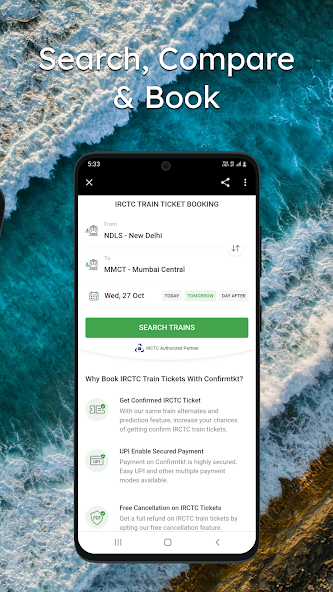 Train Ticket Booking App