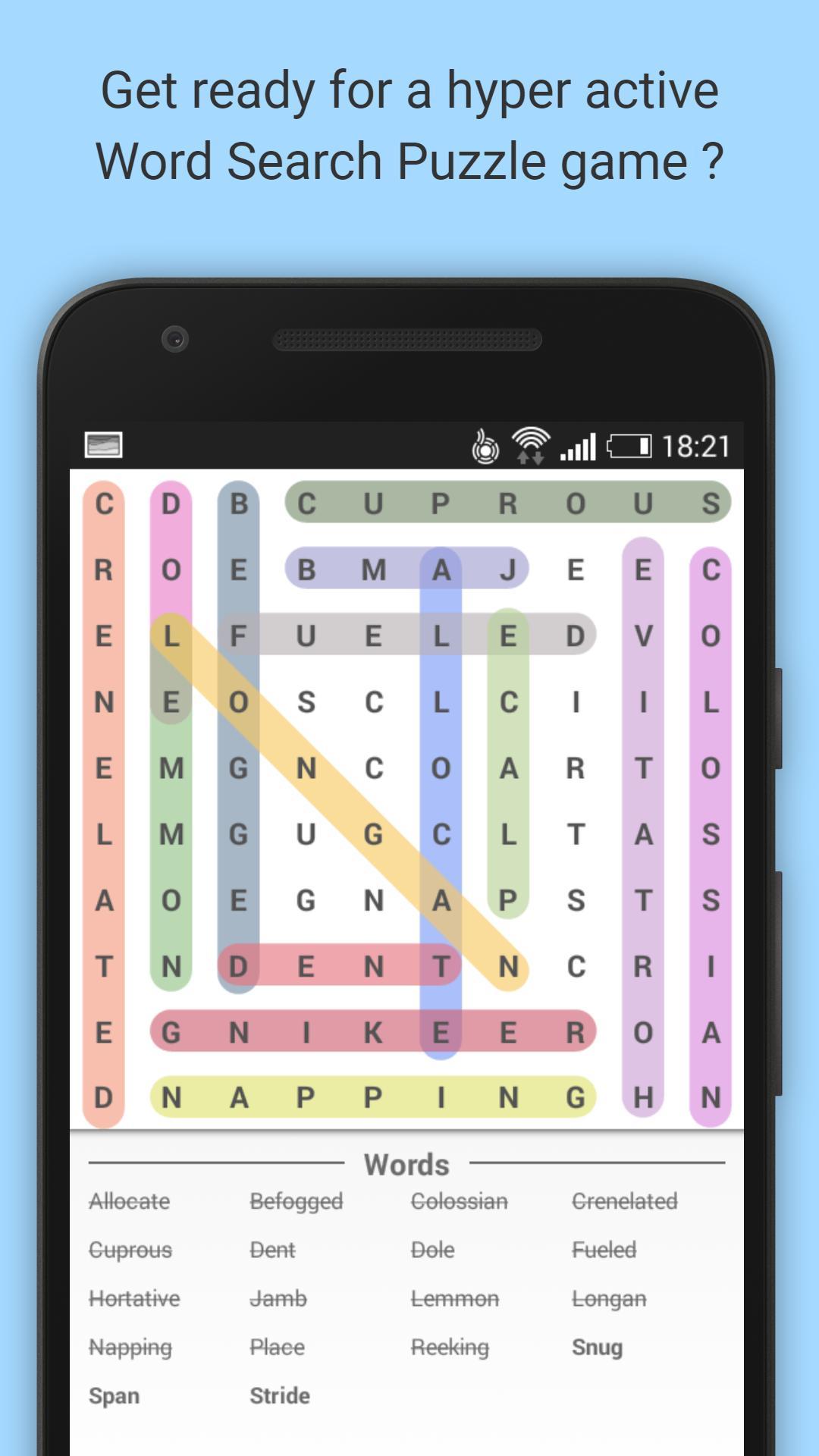 Word Search Puzzle Game