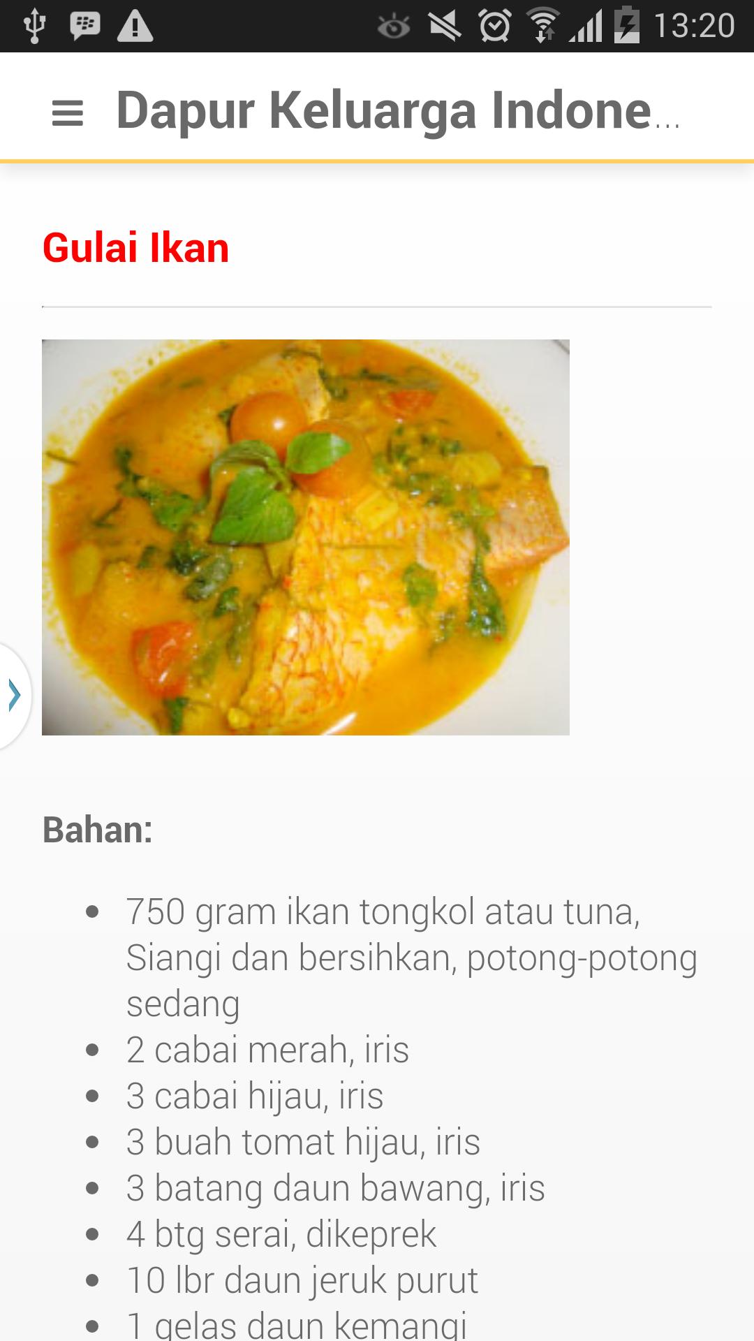 Dapur Keluarga Indonesia