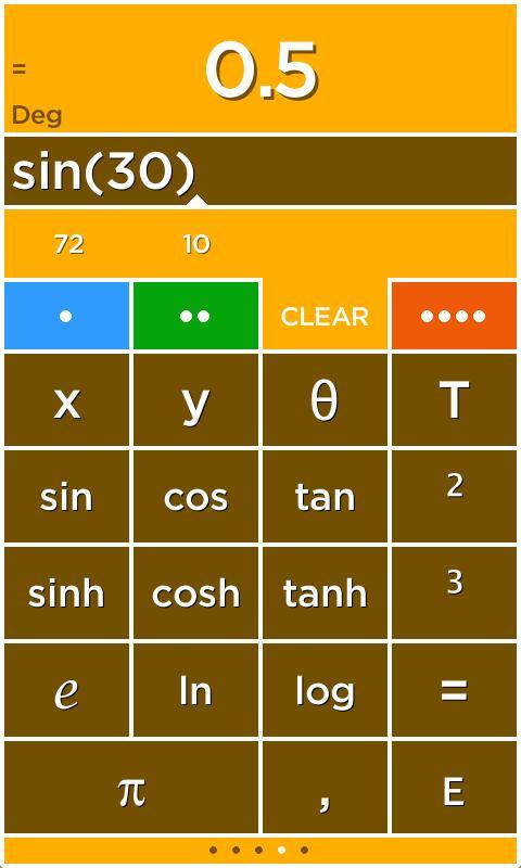 Solve - A colorful calculator