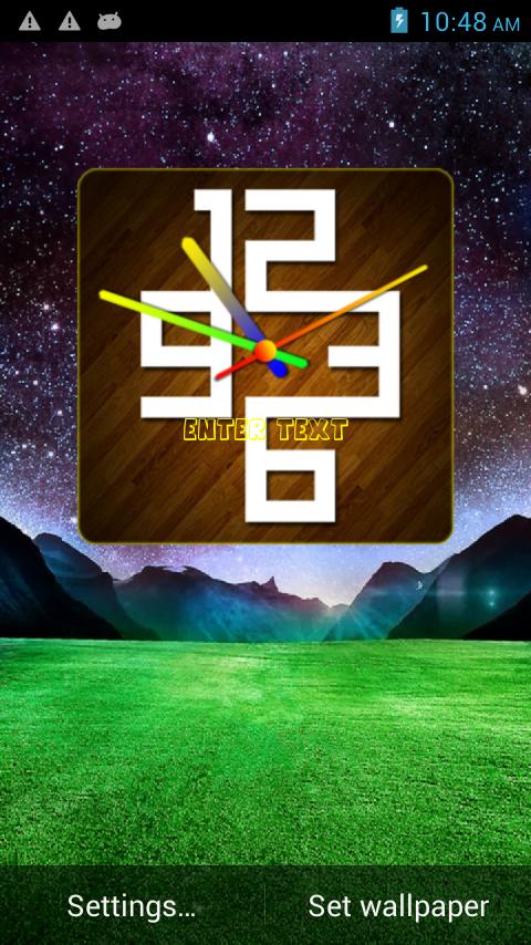 Analog Clock Live Wallpaper