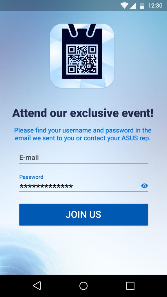 ASUS Invitation App