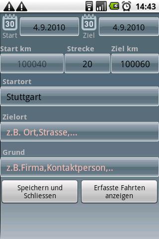 Fahrtenbuch For Android