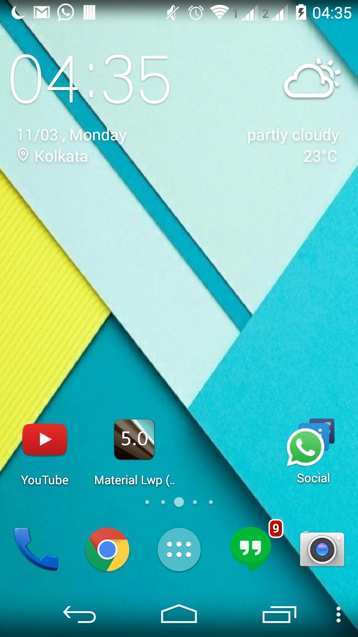 Material Lwp (Android 5.0)