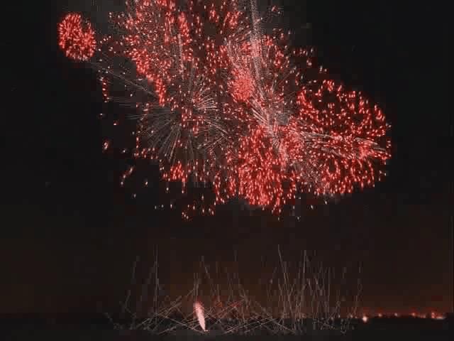 3D Fireworks