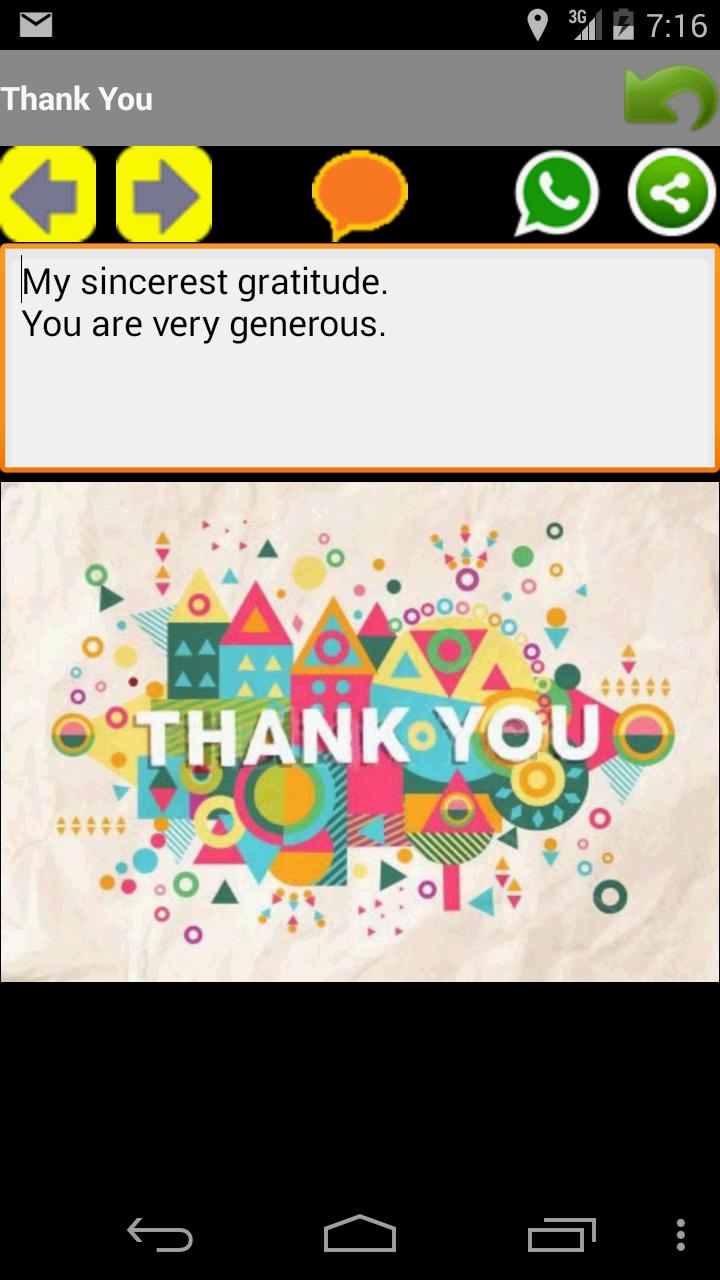 Thank You Card