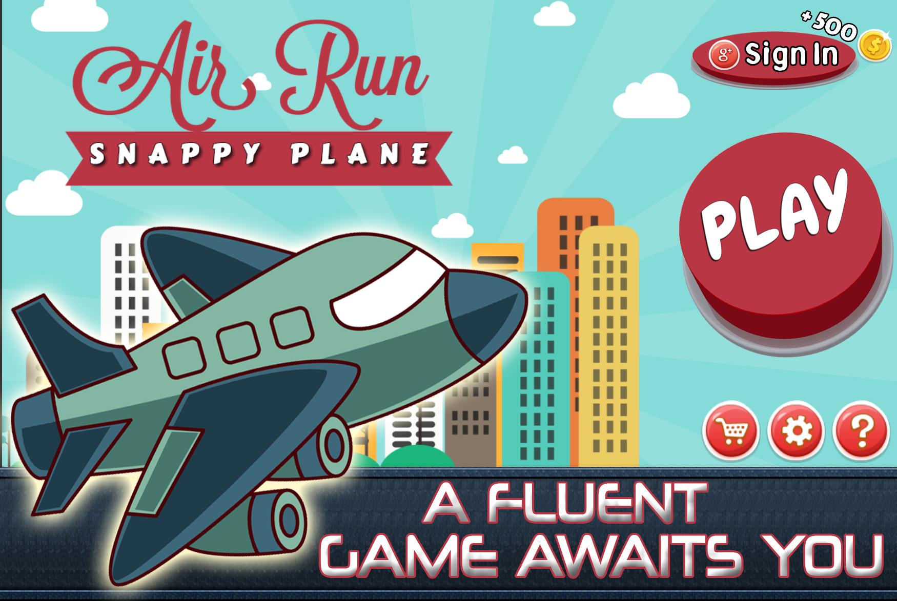 Air Run: Snappy Plane