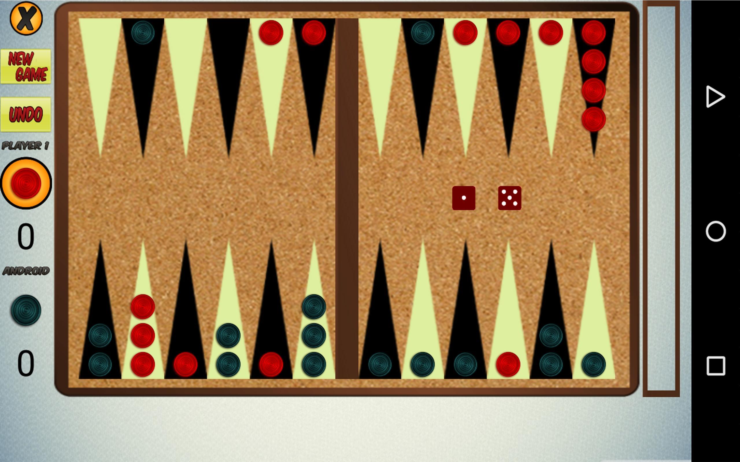 Long Backgammon (Narde) Free