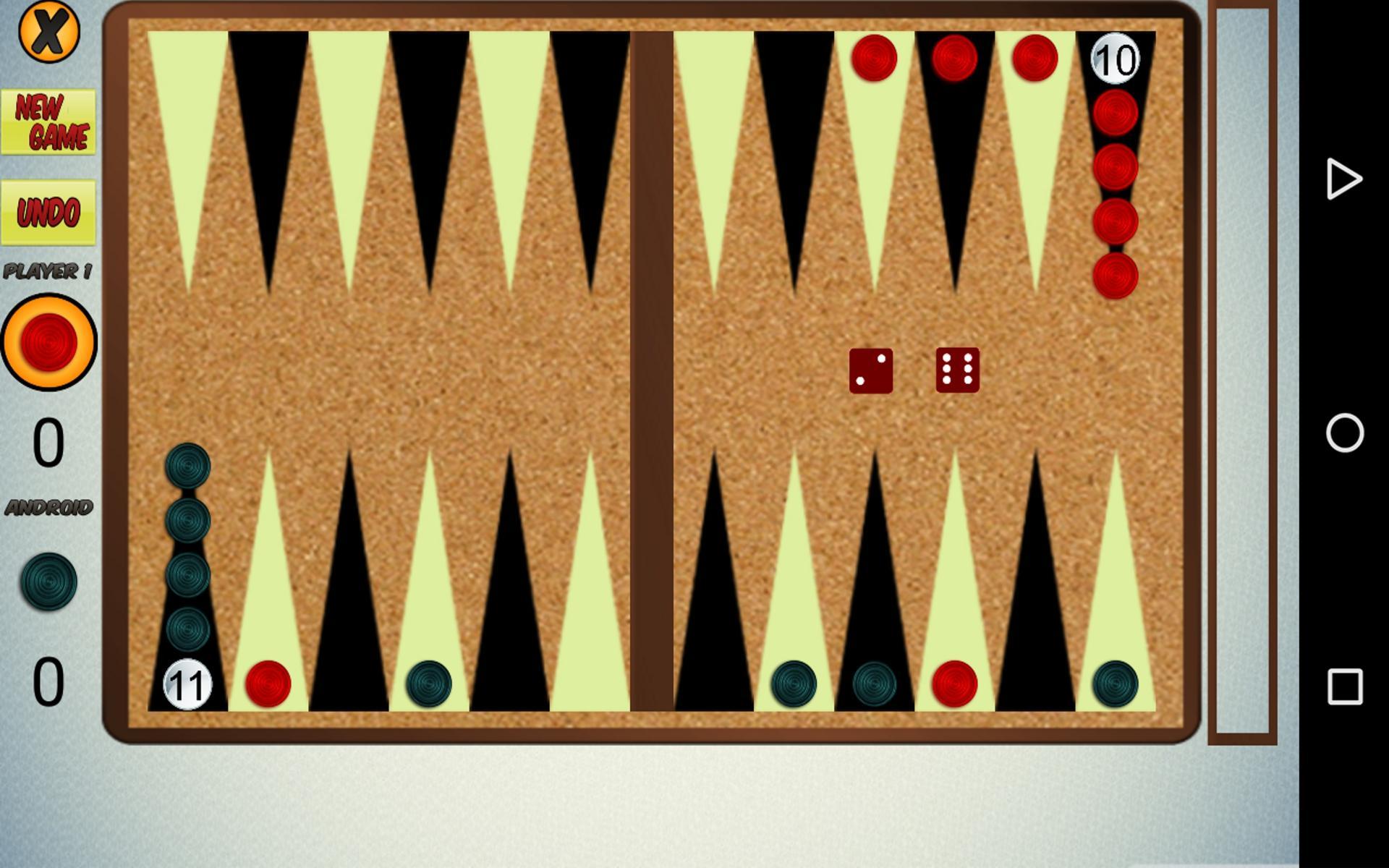 Long Backgammon (Narde) Free