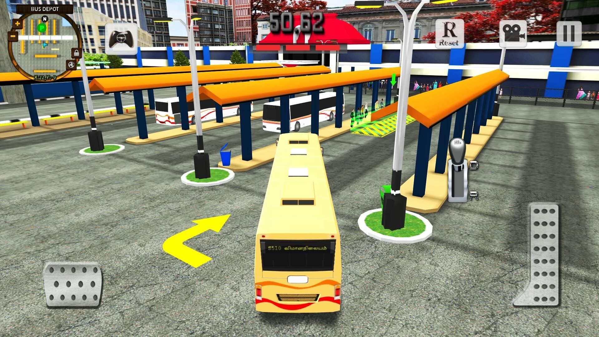 Chennai Bus Parking 3D