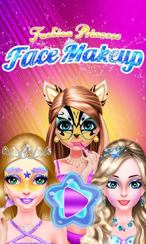 Fashion Princess Face Makeup