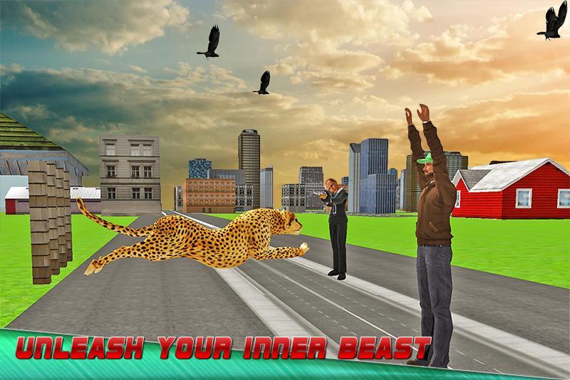 Wild Angry Cheetah Simulator