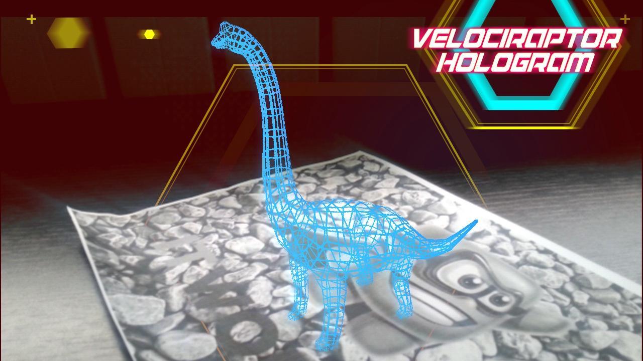 Velociraptor Hologram