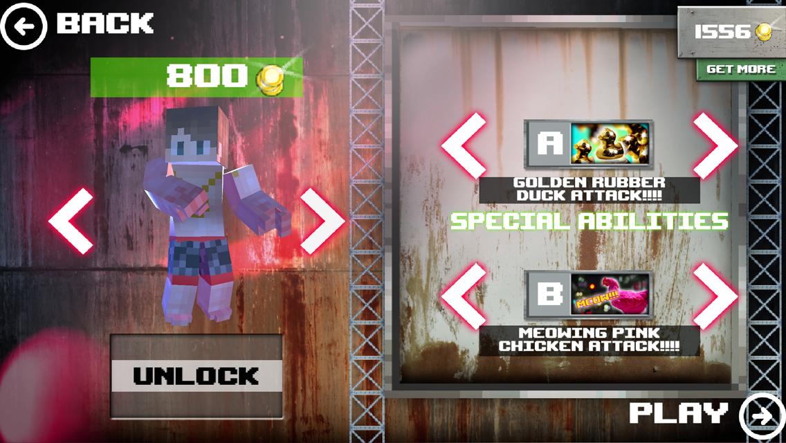 Blocky Wrestle 3D Free Edition