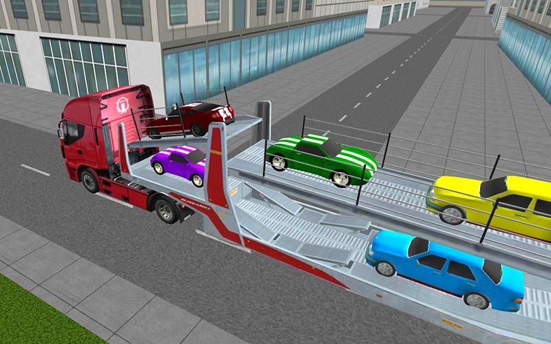 Car Transporter Truck 3D