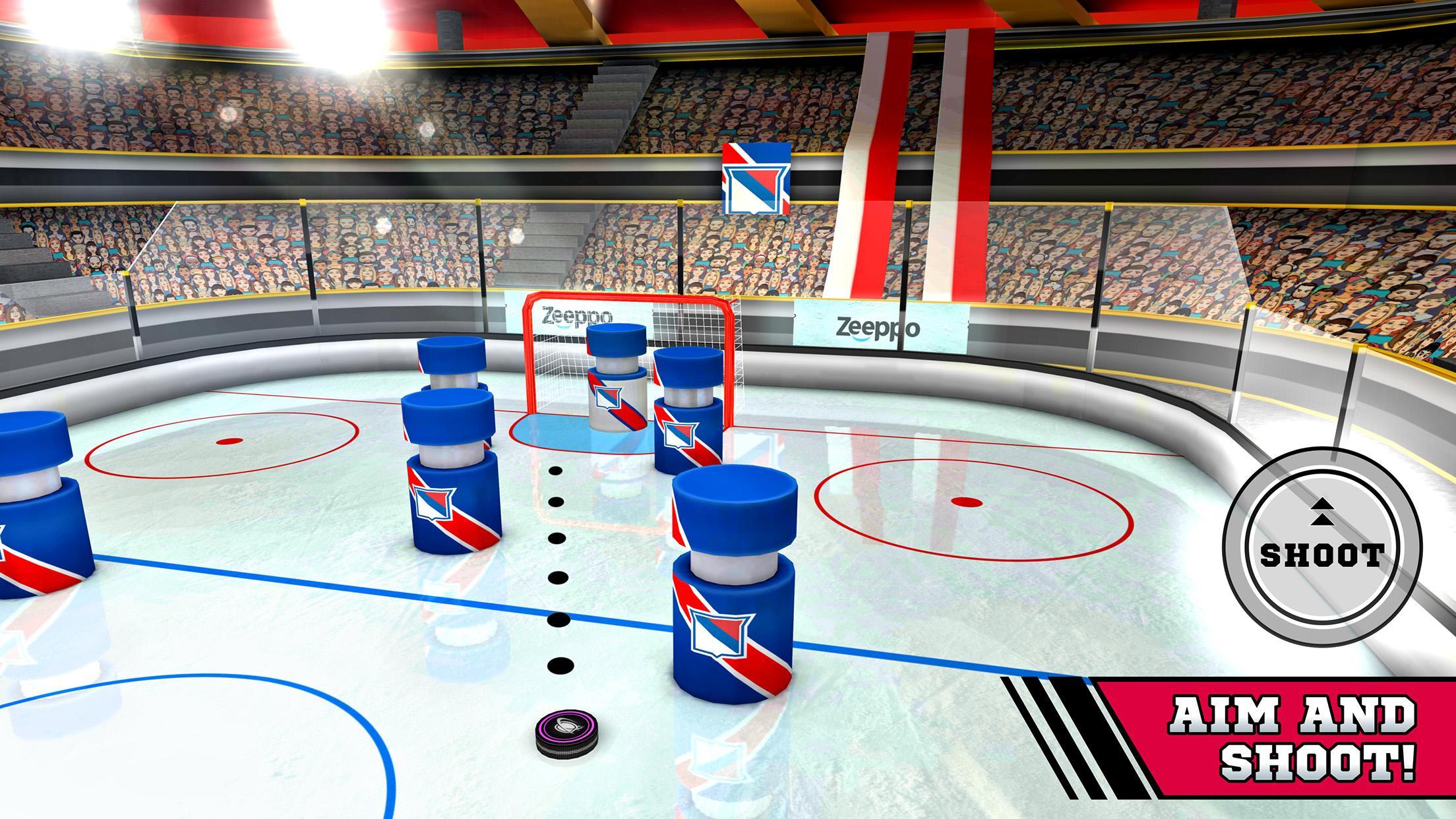 Pin Hockey - Ice Arena