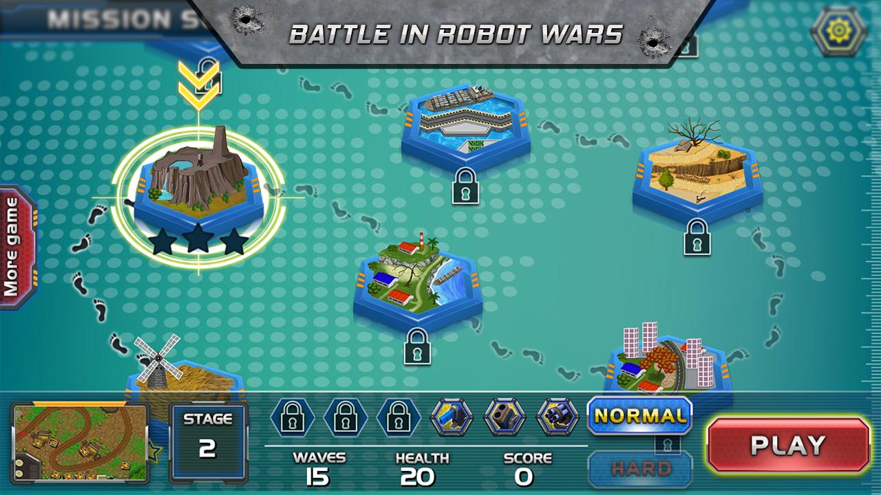 Robot Defense Wars