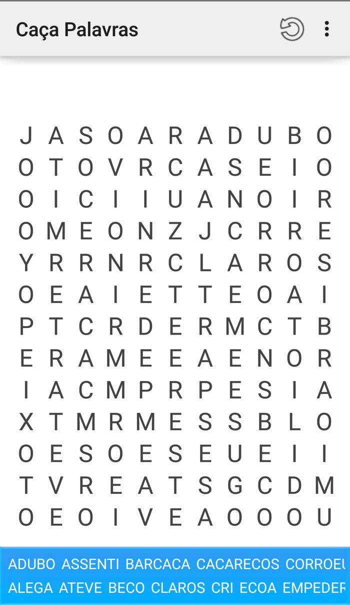 Word Search Portuguese Free