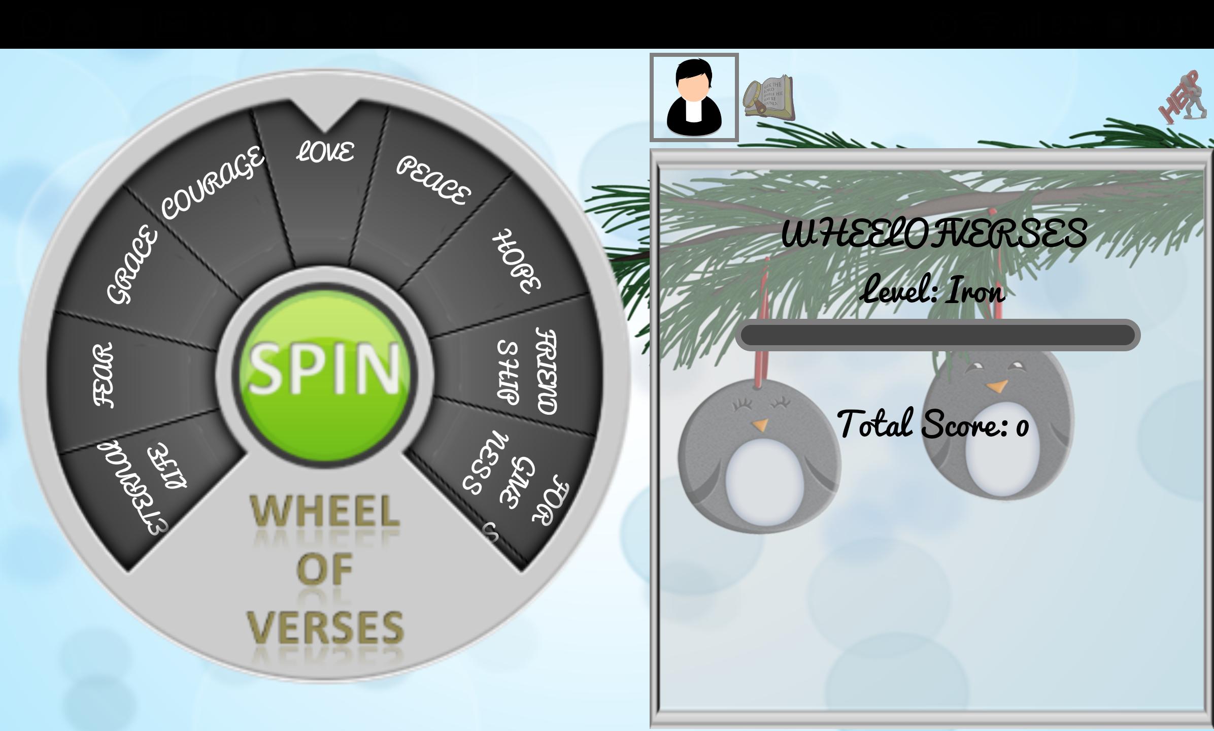 Bible Game - Wheel of Verses