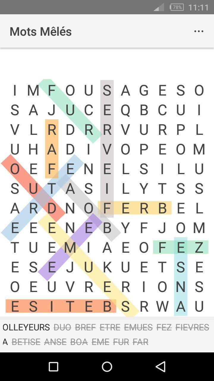 Word Search 2017