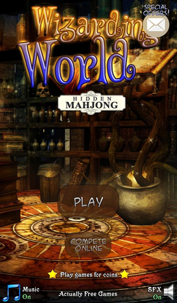 Mahjong: A Wizards World