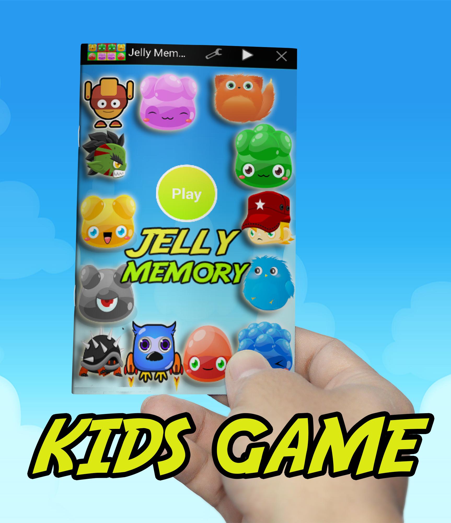 Memory games for kids : Gelly