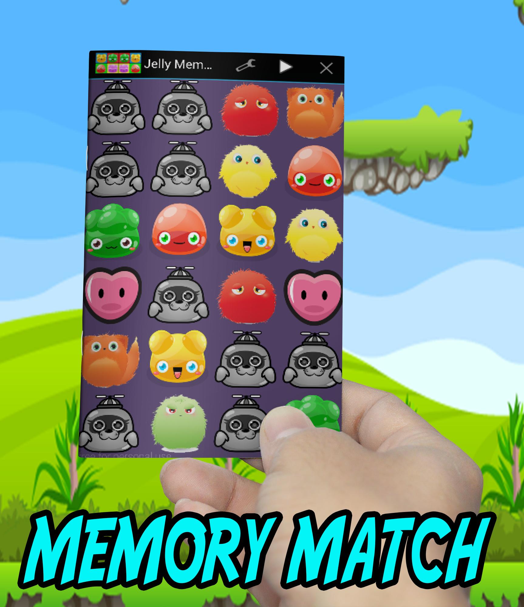 Memory games for kids : Gelly