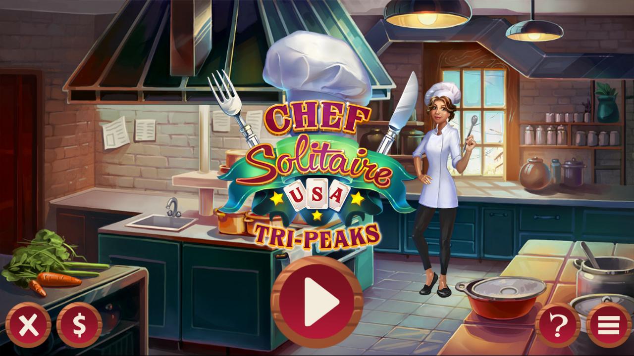 Chef Solitaire: USA TriPeaks