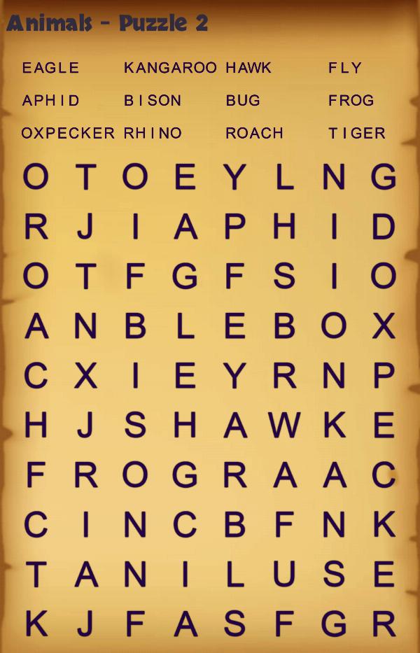 Pocket Word Search