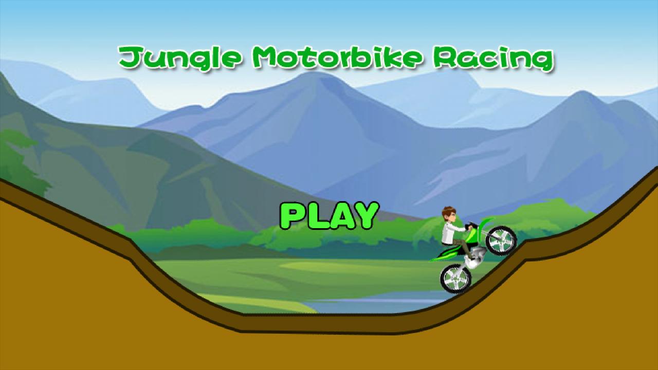 Jungle MotorBike Racing