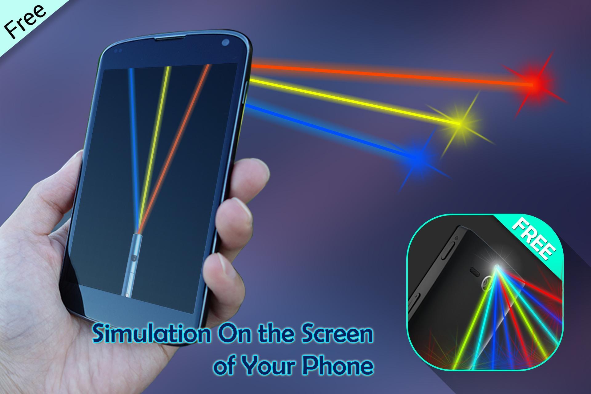 Laser Flash Light Simulator