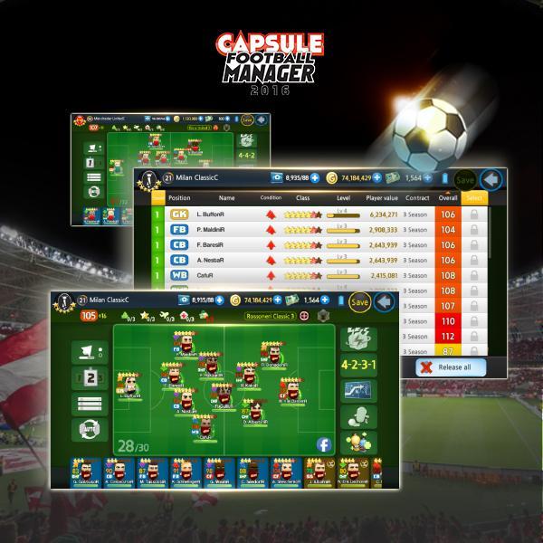 Capsule Football Manager 2016