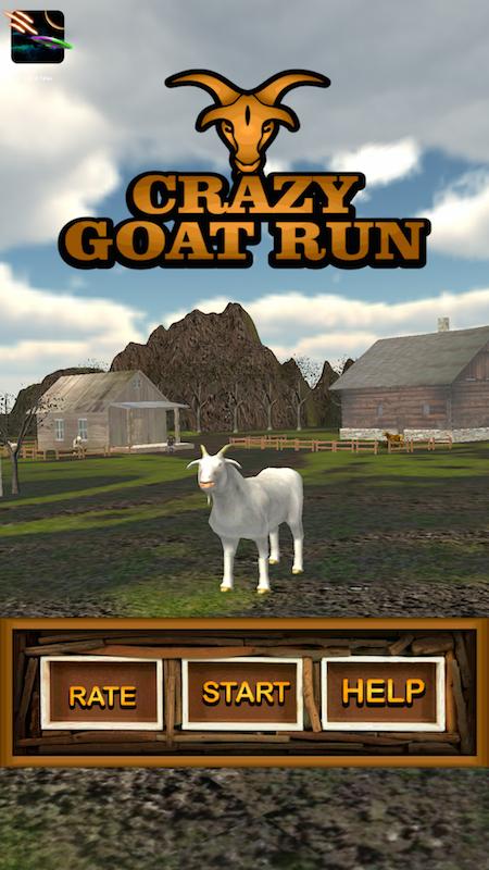 Crazy Goat Run 3D Simulator