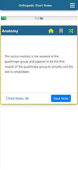 Orthopedic Notes Review