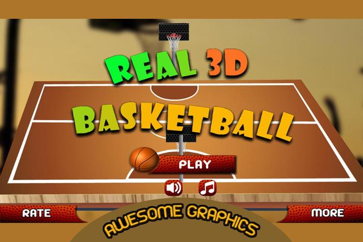 Real 3d Basketball : Full Game