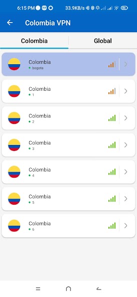 Colombia VPN - Fast & Secure