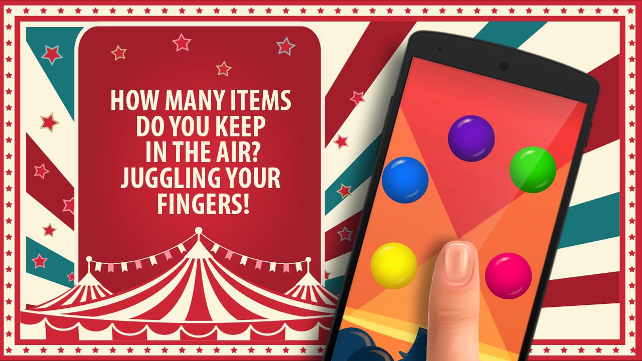 Circus fingers Juggler