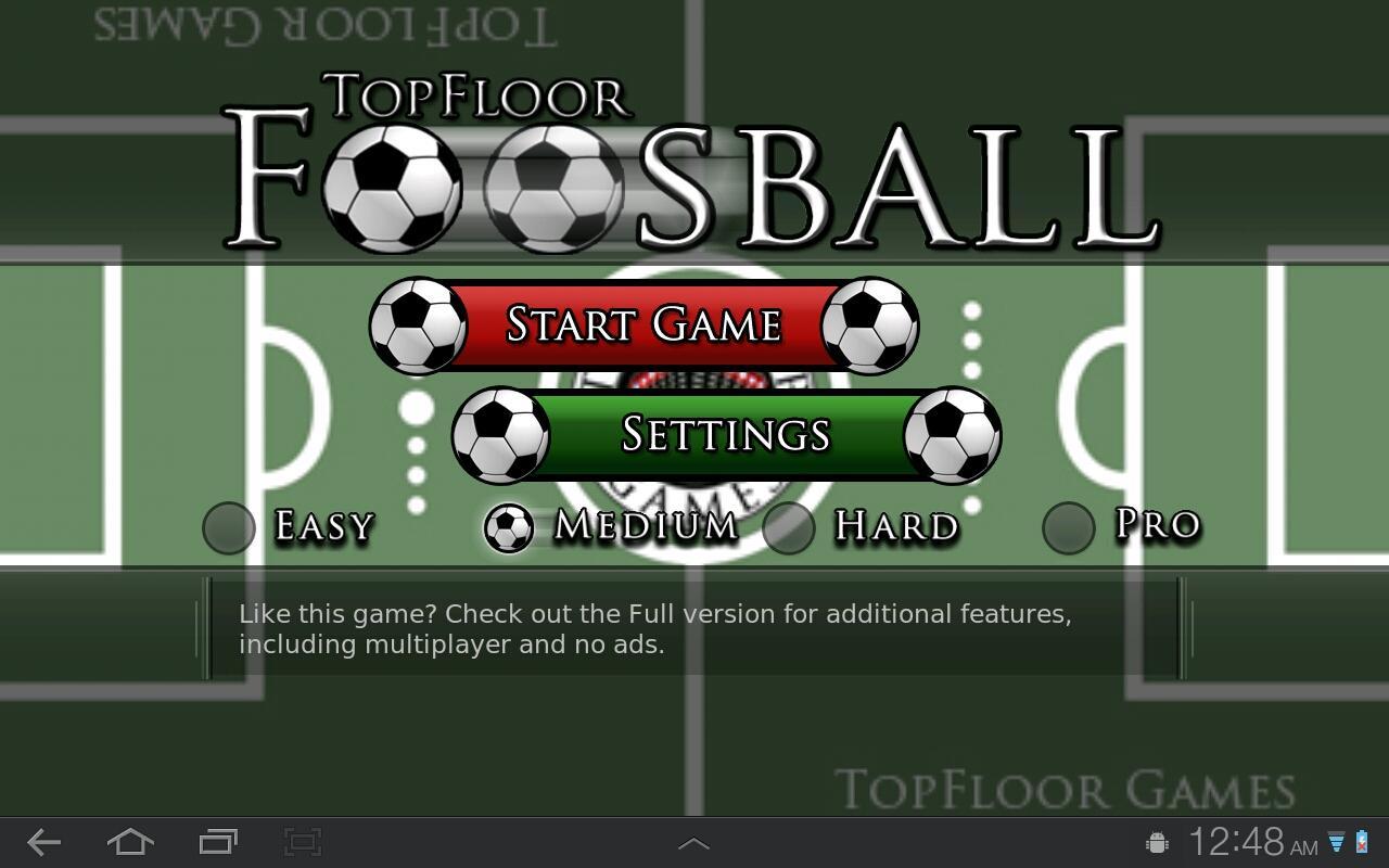 TopFloor Foosball LITE