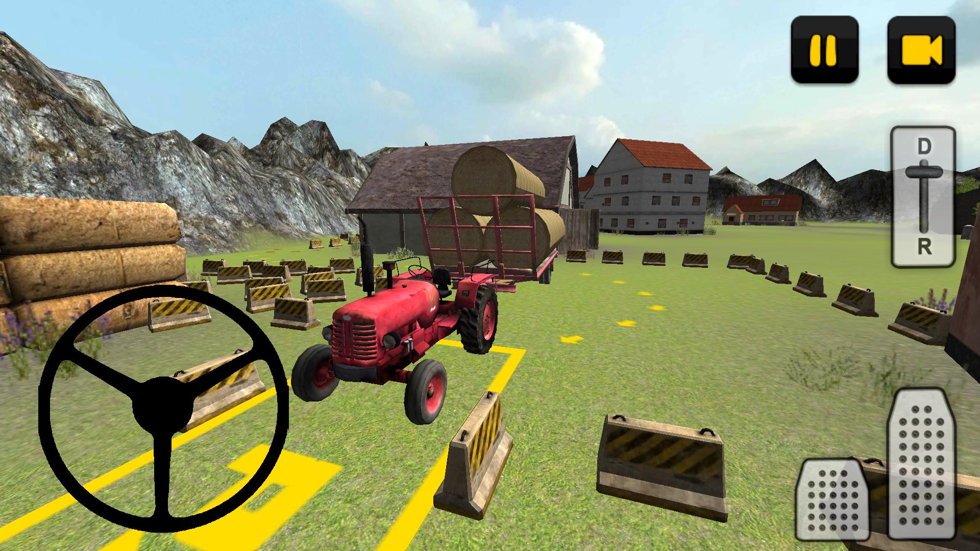 Classic Tractor 3D: Hay