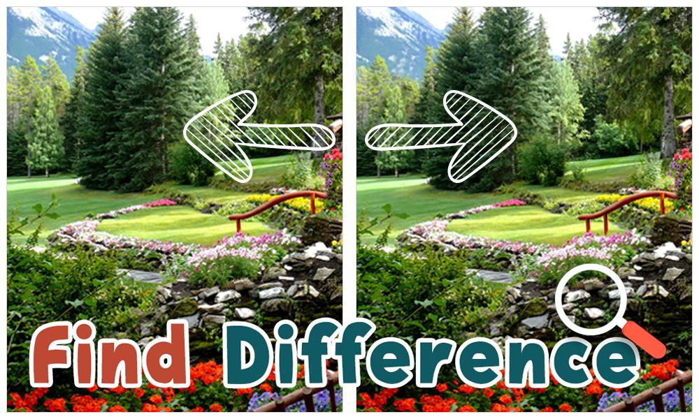 Find Differences Garden