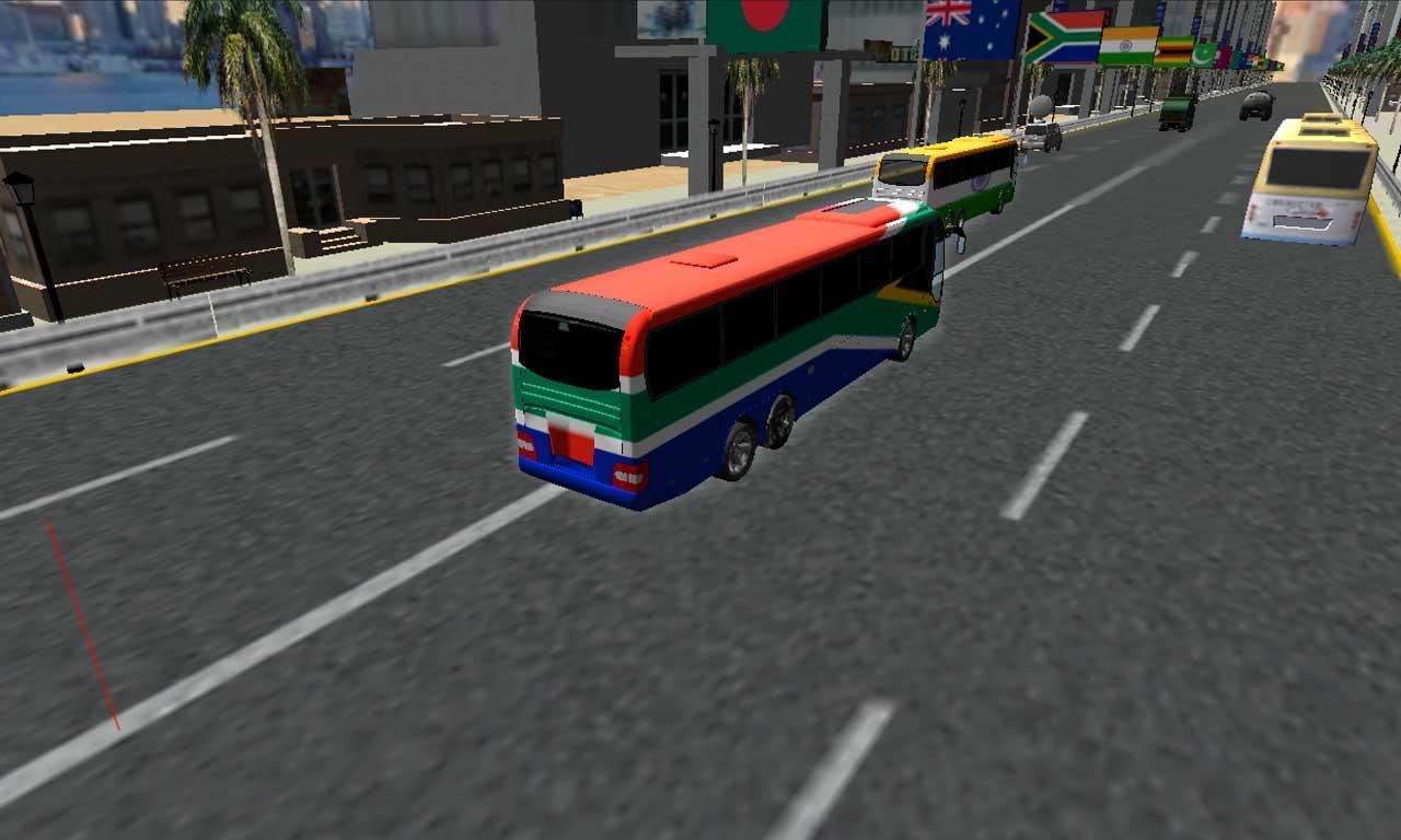 Cricket World Cup Bus Racing