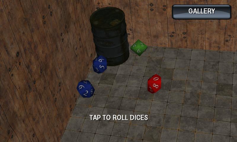 Board Dice Shaker 3D