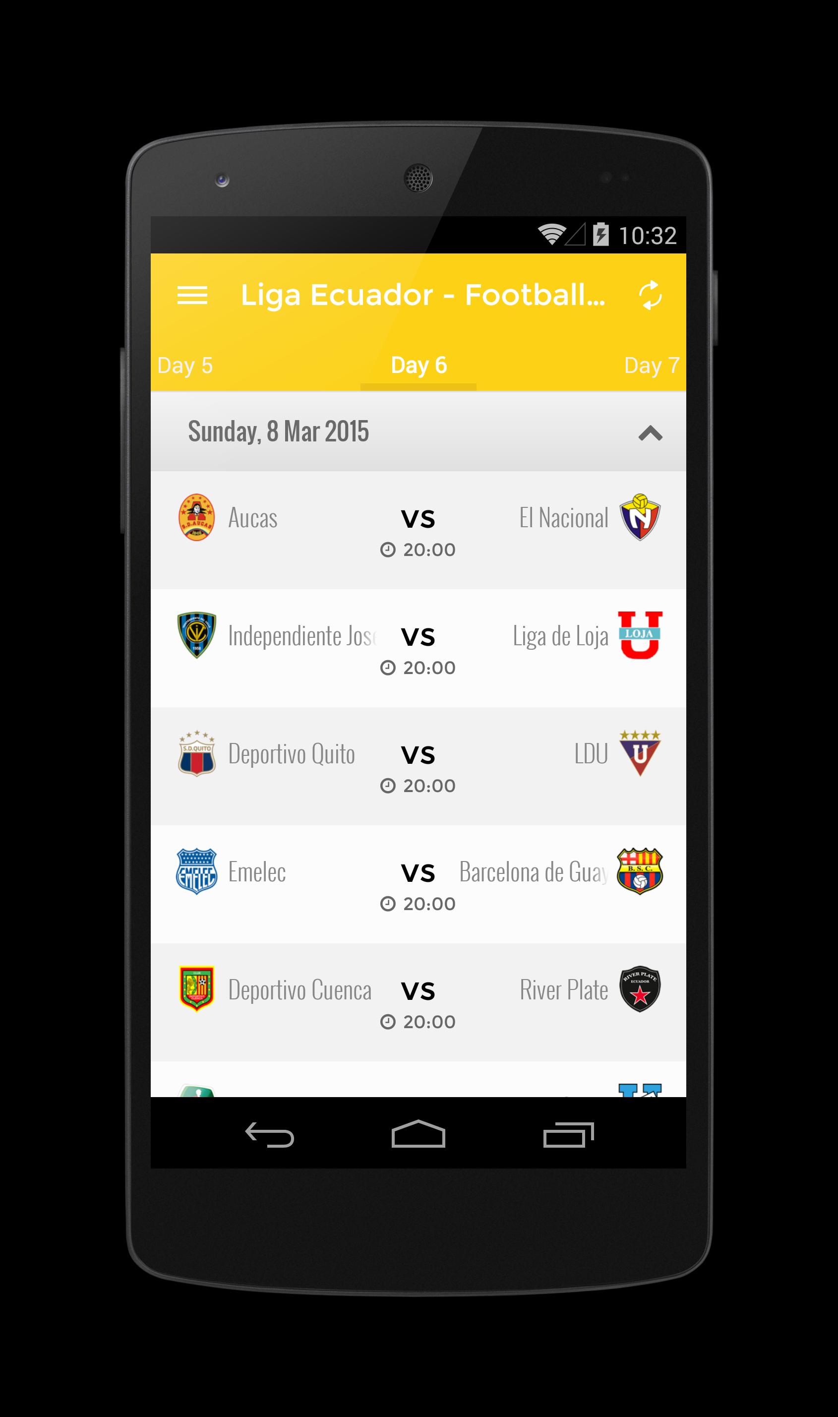 Liga Ecuador - Football App