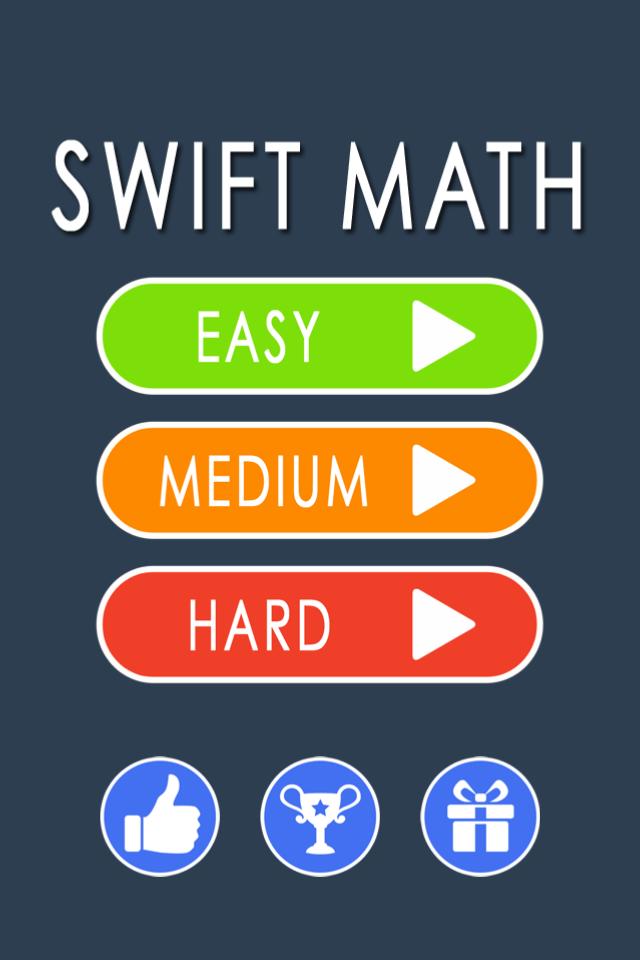 Swift Math: Freaking Hard Game