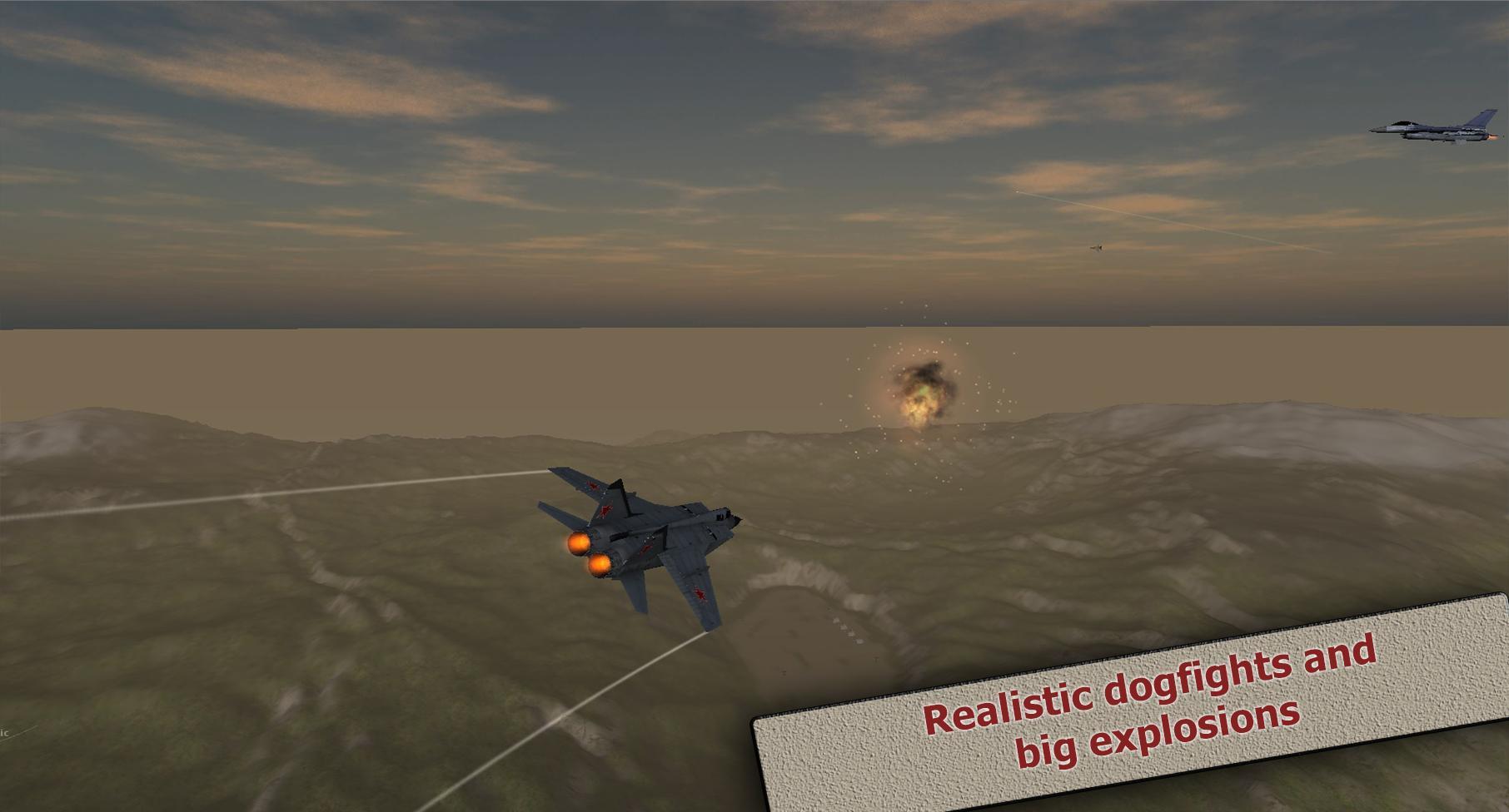 Jet Dogfights Flight Sim Lite