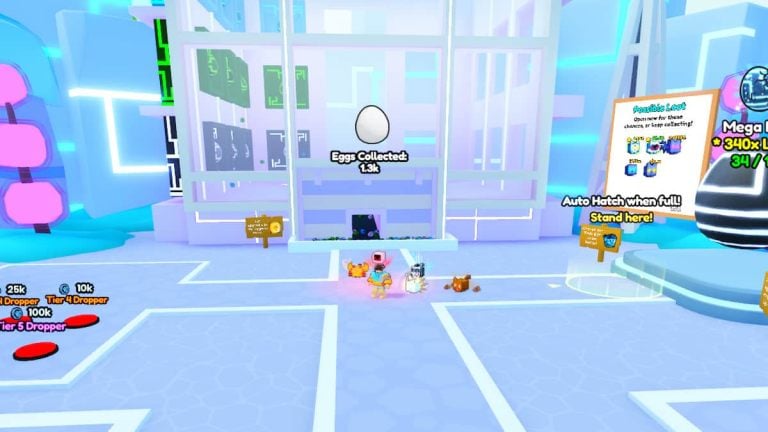 คู่มือกิจกรรม Tycoon Pets Go - สัตว์เลี้ยงเทคโนโลยี, โรงงานไข่, เหรียญเทคโนโลยีและอื่น ๆ