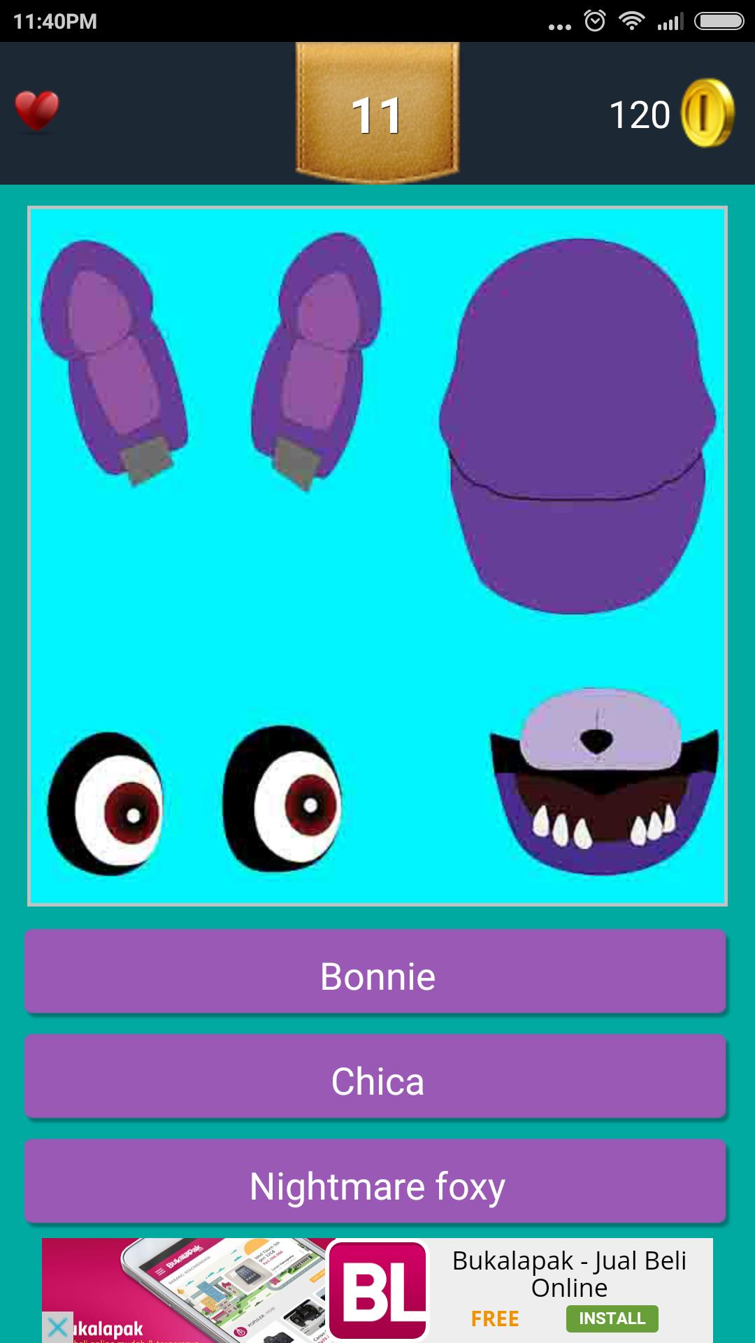Iconic FNAF Quiz