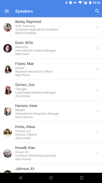 Attendee Mobile